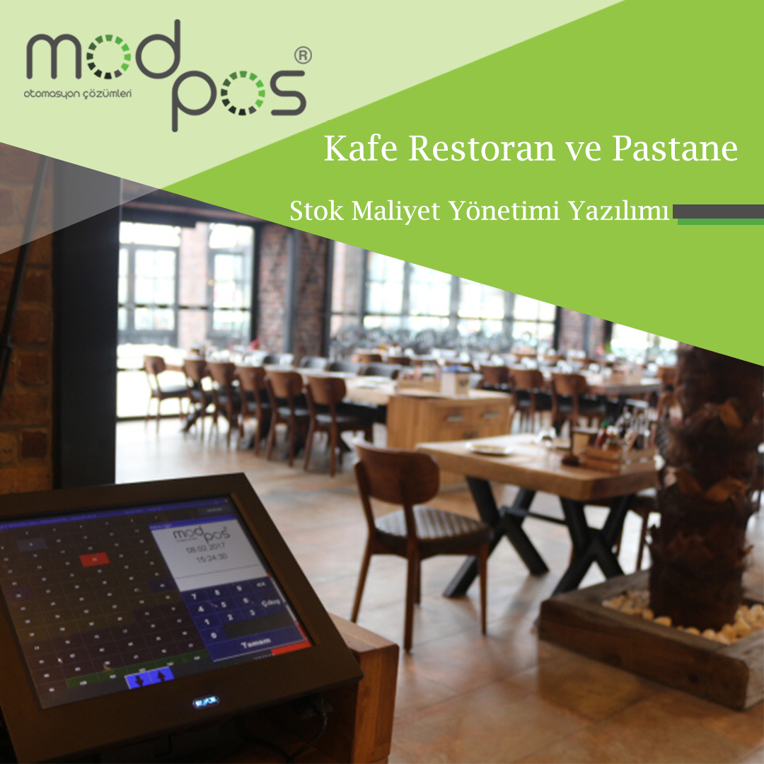 Kafe Restoran ve Pastane Stok Maliyet Yönetimi Yazılımı