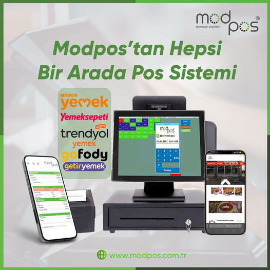 Modpos dan hepsi birarada pos sistemi