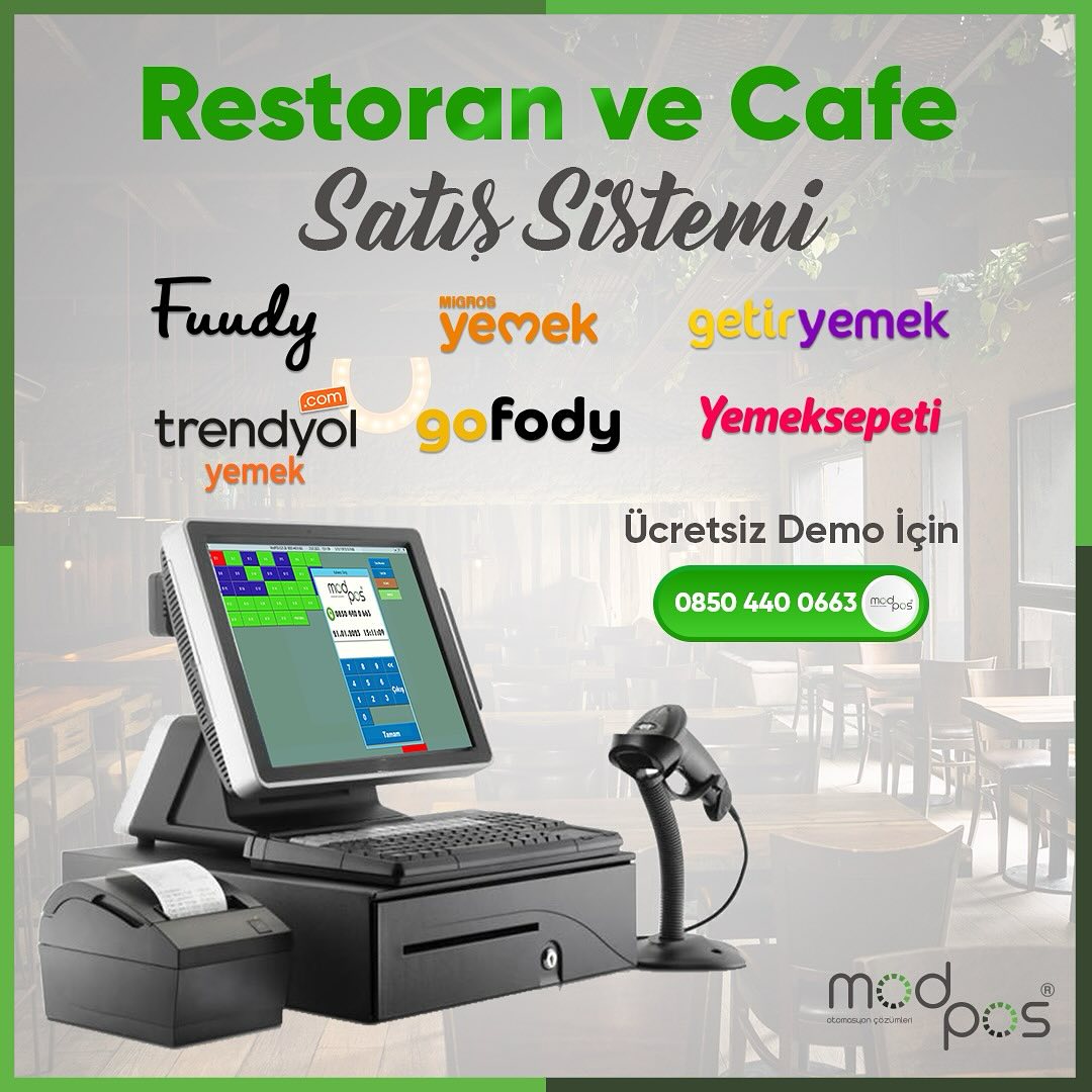Restoran ve Cafe satış yönetim sistemi