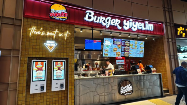Burger yiyelim tüm şubelerinde Modpos ile çalışıyor.