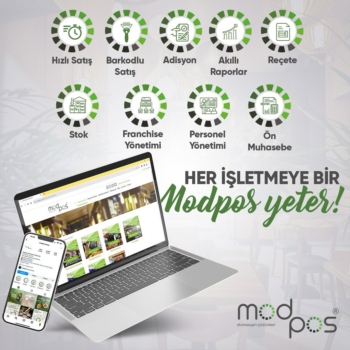 Modpos adisyon takip sistemleri ile restoranınız güvenli ellerde