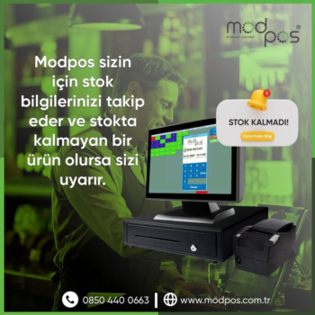 Modpos ile Stok,Cost,Reçete işlemlerinizi kolay ve basit şekilde tutabilirsiniz.